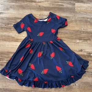Strawberry twirl dress